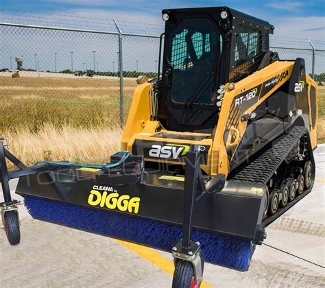 skid steer sweeper broom|street sweeper for skid steer.